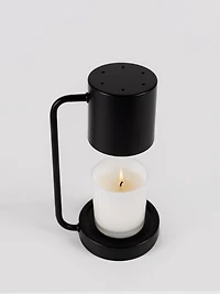Lampe chauffe bougie noire