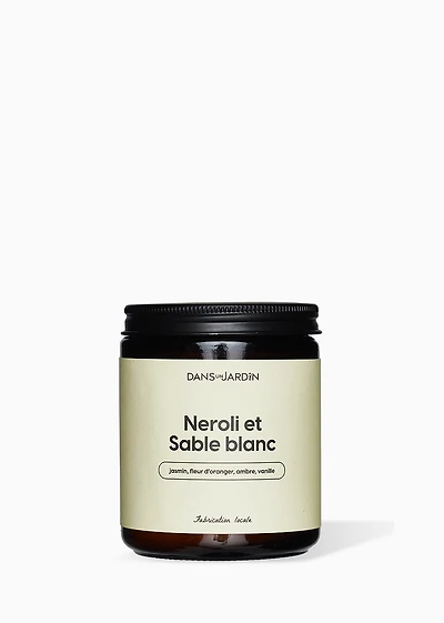 Bougie 1 mèche - Néroli et sable blanc
