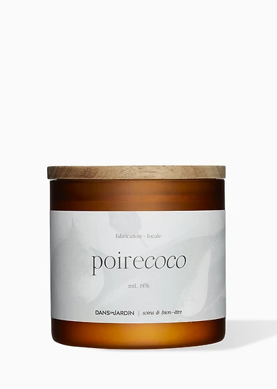 Bougie 3 mèches - Poire coco