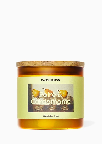Bougie 3 mèches - POIRE & CARDAMOME
