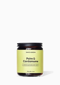 Bougie 1 mèche - POIRE & CARDAMOME