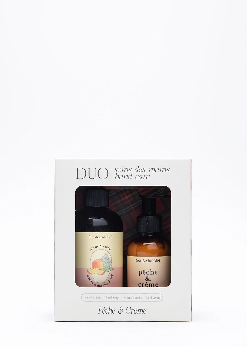Duo box - PEACH AND CREAM