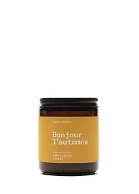 Bougie 1 mèche - BONJOUR L’AUTOMNE