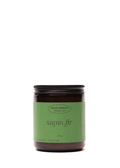 Bougie 1 mèche - SAPIN