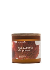 Bougie 3 mèches - CUEILLETTE DE POMME
