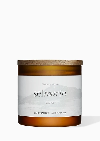 3-wick candle - Sea salt