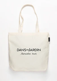 Sac de coton fleuri Dans un Jardin