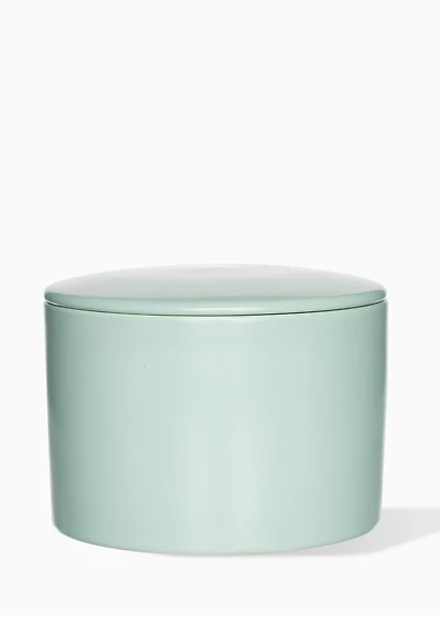 Aqua candle jar – Orange blossom & jasmine