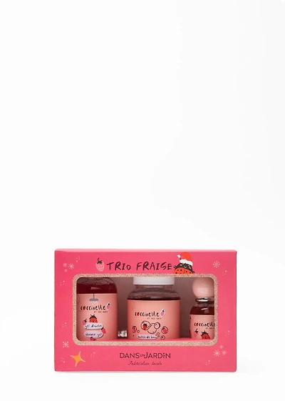 Ensemble cadeau - FRAISE