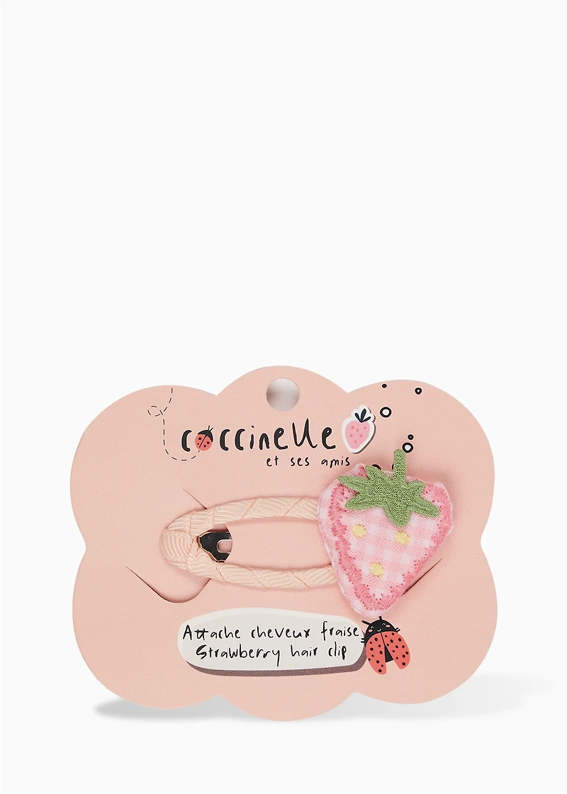 Attache cheveux - FRAISE