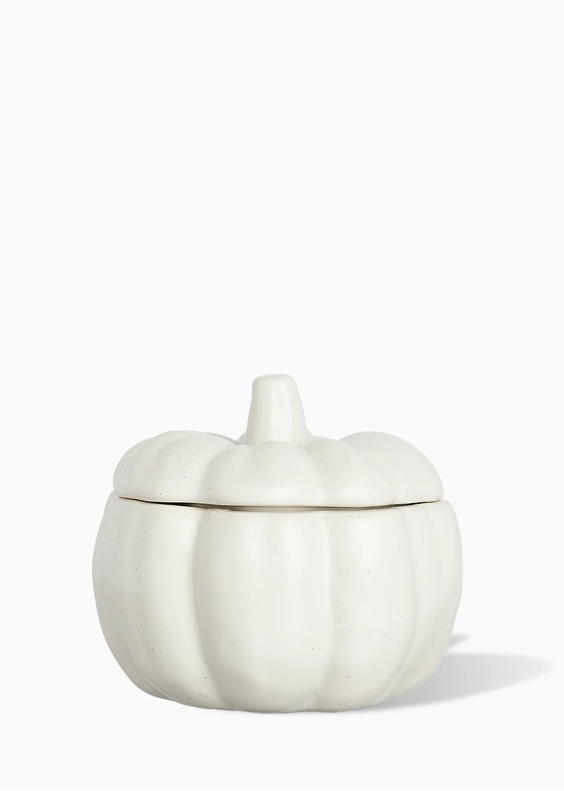 Pumpkin spice cookie candle - beige