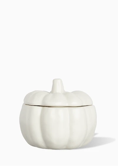 Pumpkin spice cookie candle - beige