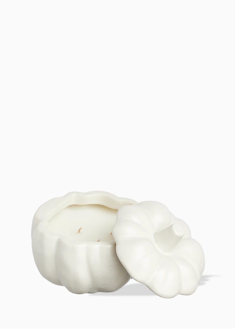 Pumpkin spice cookie candle - beige