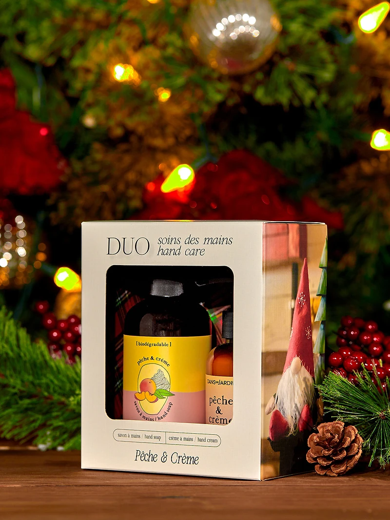 Duo box - PEACH AND CREAM