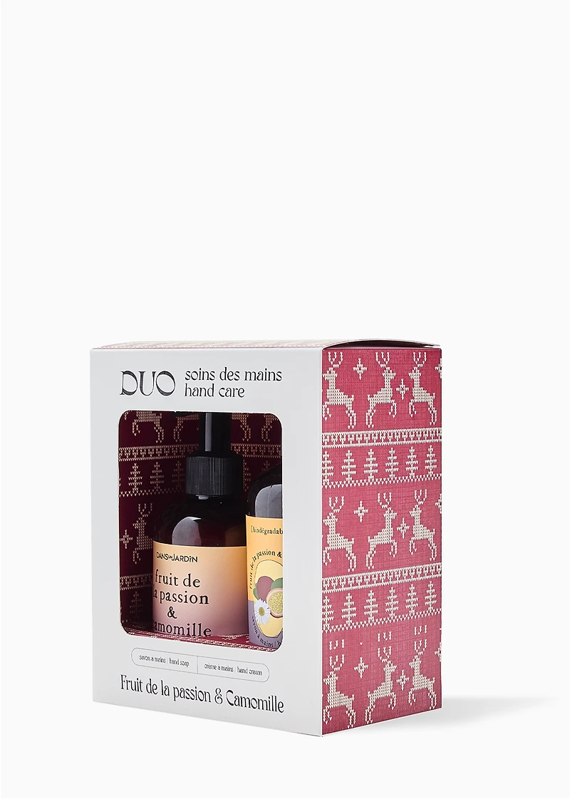 Boîte duo - Fruit de la passion et camomille