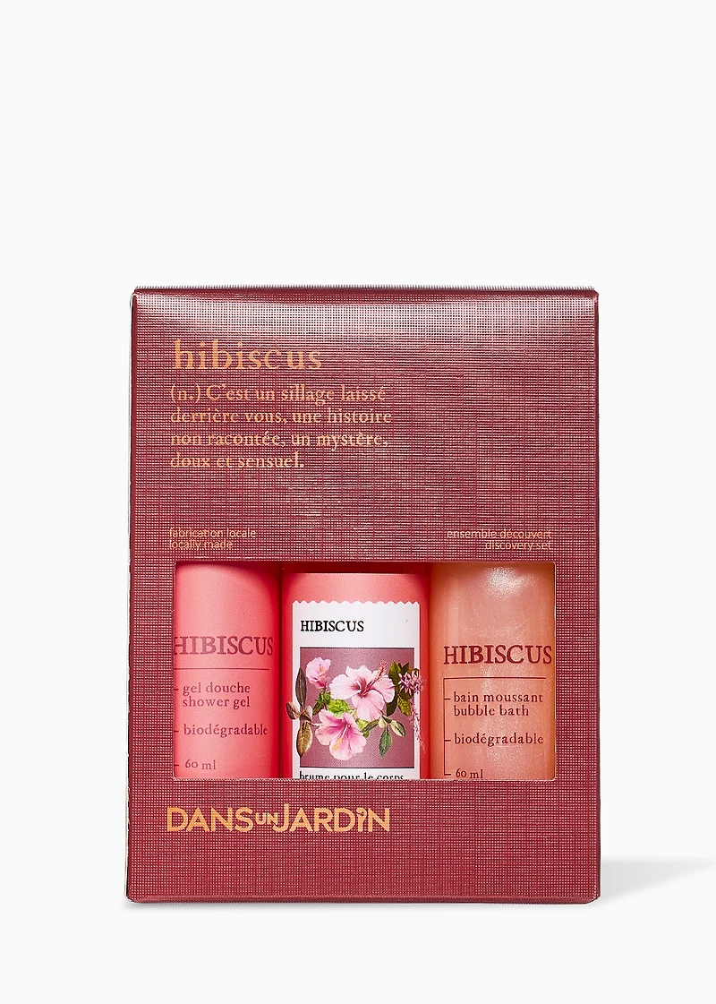 Trio - hibiscus