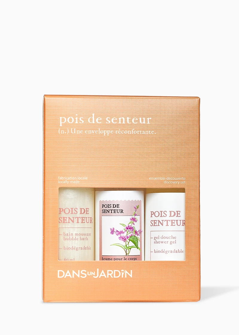 Ensemble Découverte - Pois de Senteur