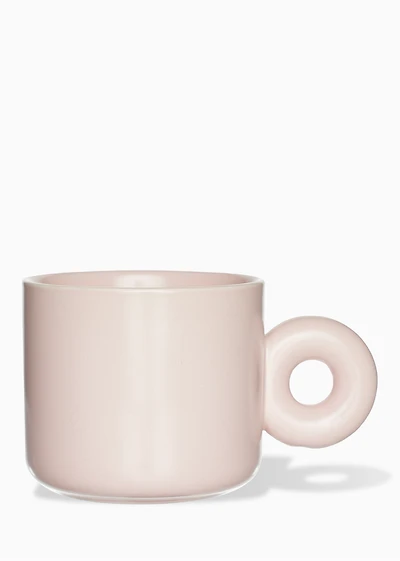 Pink cup candle – Apple & grapefruit