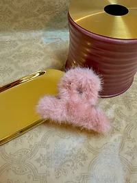 Imitation Mohair Hair Clip