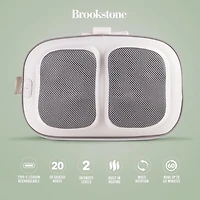 BROOKSTONE HEATED & SHIATSU BACK MASSAGER