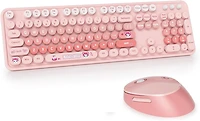 MOFii SWEET WIRELESS KEYBOARD & MOUSE SET PINK