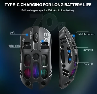 T-WOLF GAMING MOUSE X3
