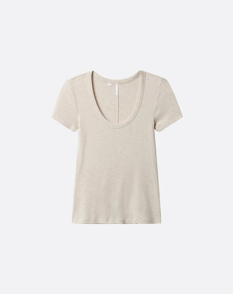 Come Alive Cloud Ribbed Top