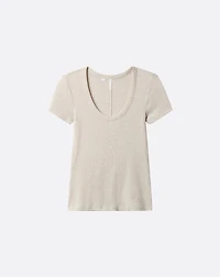 Come Alive Cloud Ribbed Top