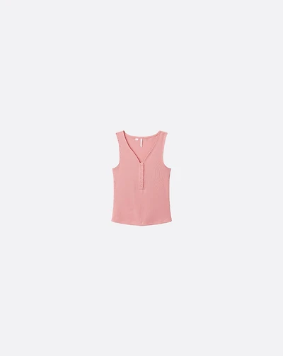 Ray Of Sunshine Cloud Ribbed Tank