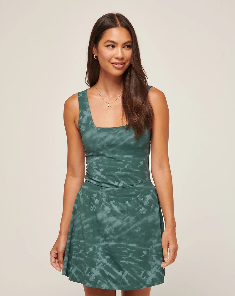 Tropical Bliss Square Neck Tank