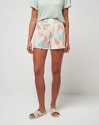 Tiki Tipsy Cloud Fleece Short