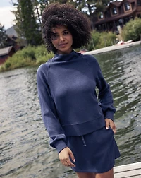 Delightful Funnel Neck