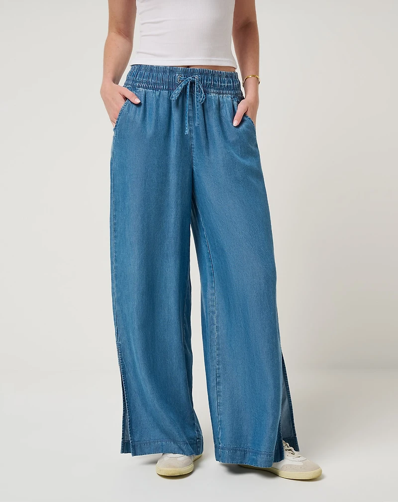 Chambray Pant