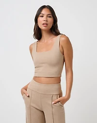Friday Doubleknit Square Neck Tank