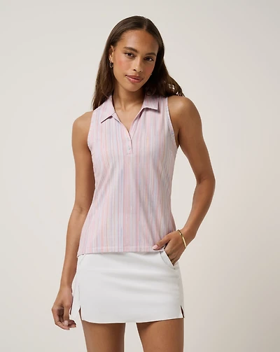 Featherweight Printed Polo