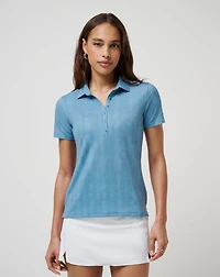 Featherweight Active Printed Polo