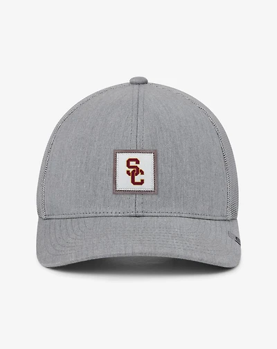 USC Leather Patch Snapback Hat