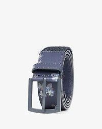 Ocean Flare Canvas Stretch Belt