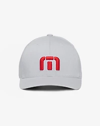 Red White Iconic Snapback Hat