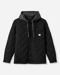 Grey Wave Full Zip Hoodie