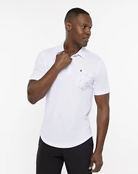 Splatter Pocket Polo
