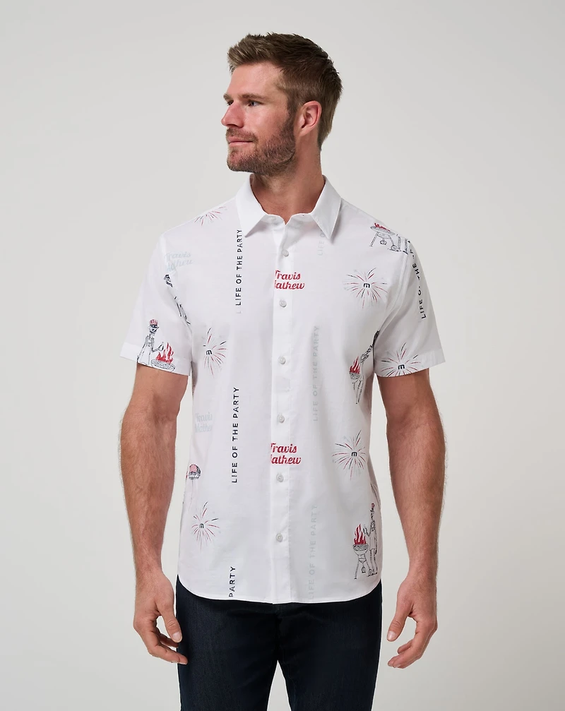 Fourth Fest Button-Up