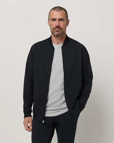 Stretchknit Bomber Jacket