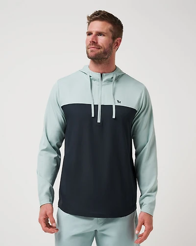 Coin Toss Quarter Zip Hoodie