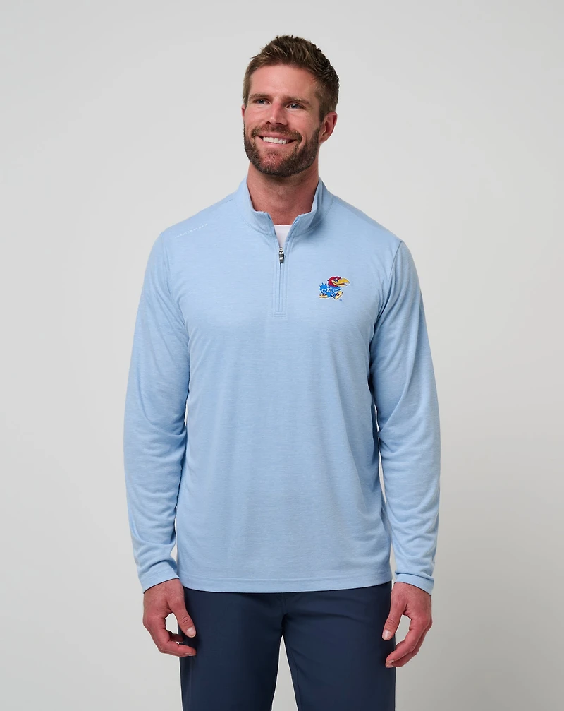 Kansas Time To Tailgate Quarter Zip