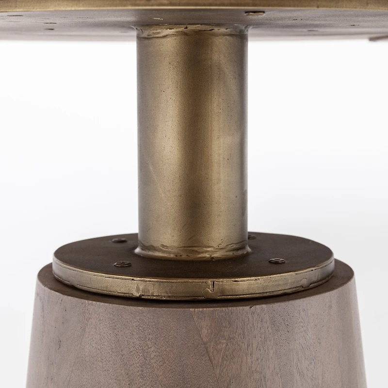 Maxwell Dining Table Light Wood Top - LAST ONE