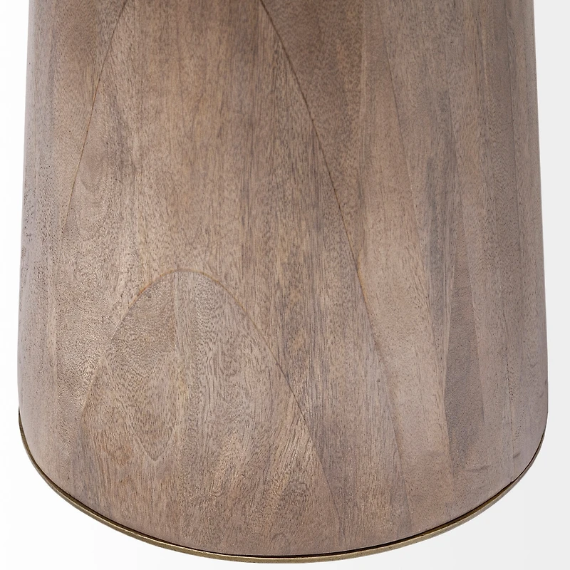 Maxwell Dining Table Light Wood Top - LAST ONE