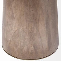 Maxwell Dining Table Light Wood Top - LAST ONE