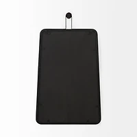 Collie II Black Wall Mirror