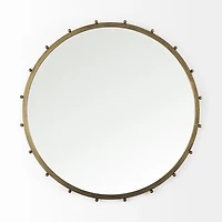 Elena III Large Gold Wall Mirror